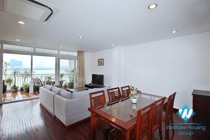 High-end and lake view 2 bedroms apartment for rent in Quang Khanh, Tay Ho